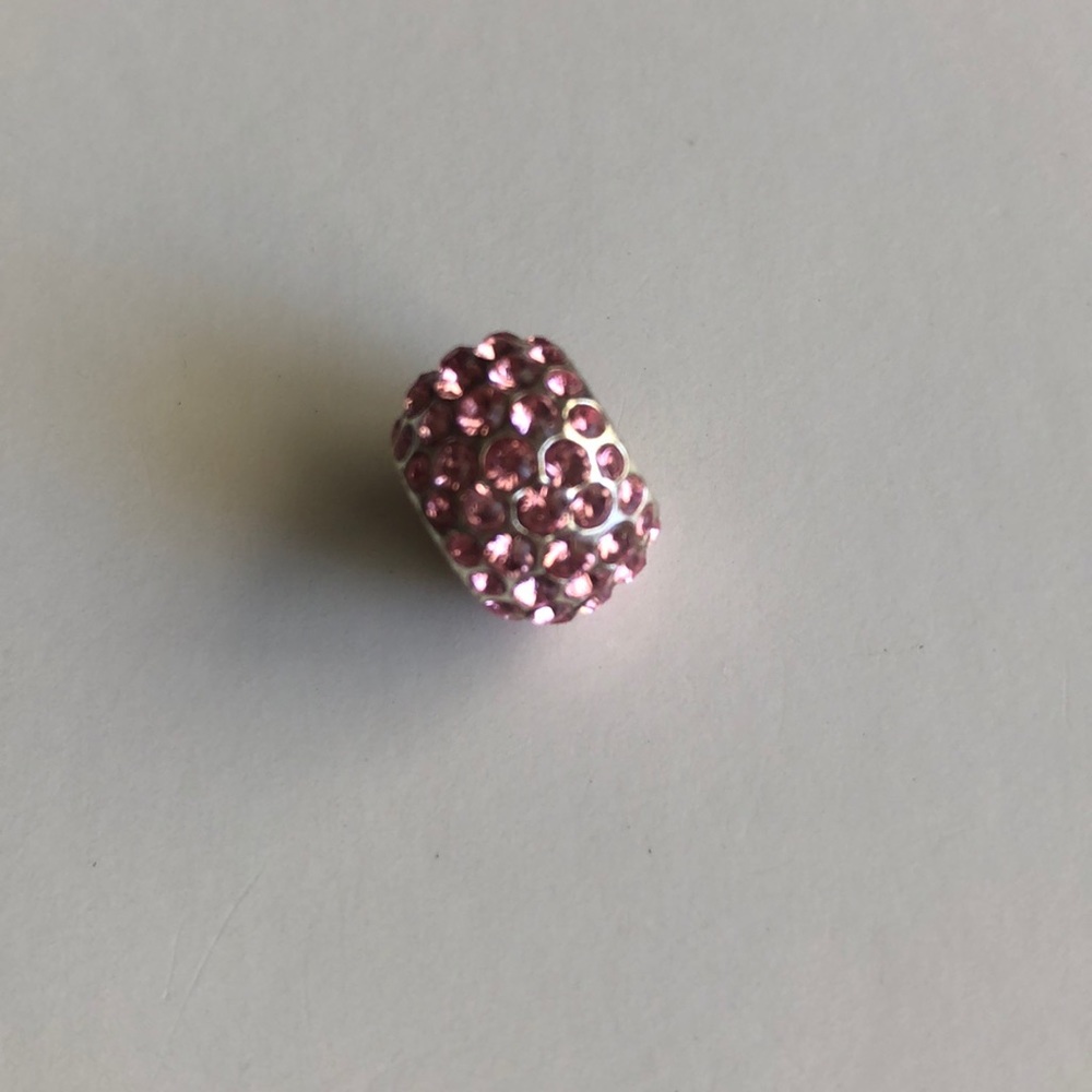 Light Pink Crystal Brighton Bead - Picture 4 of 5